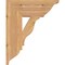 Ekena Millwork Funston Traditional Smooth Bracket, Western Red Cedar, 5 1/2"W x 18"D x 22"H BKT06X18X22FST01SWR - alternate 4